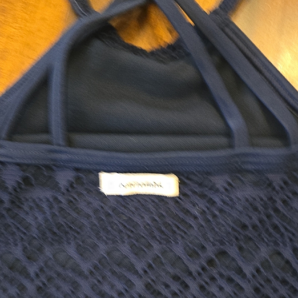 Abercrombie Kids Navy Bikini Swim Set 13/14 - Picture 3 of 4